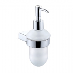 Wall mounted soap dispenser