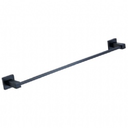 Wall mounted towel bar