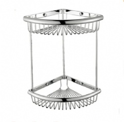 Double soap basket