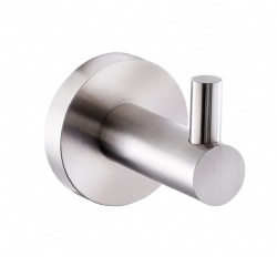 Wall mounted robe hook