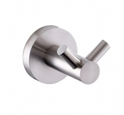 Wall mounted robe hook