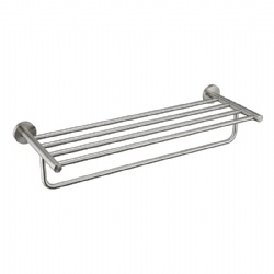 Wall mounted towel shelf