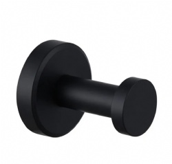Wall mounted robe hook